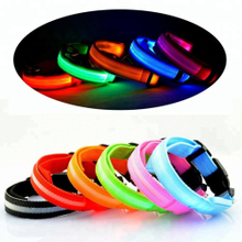 Adjustable LED Flash Pet Dog Training Collar