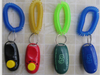 Pet Dog Metal clicker Big Button Dog Training Clickers with Plastic Wrist Band