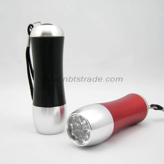 Arc Aluminum Alloy 9 LED Flashlight 