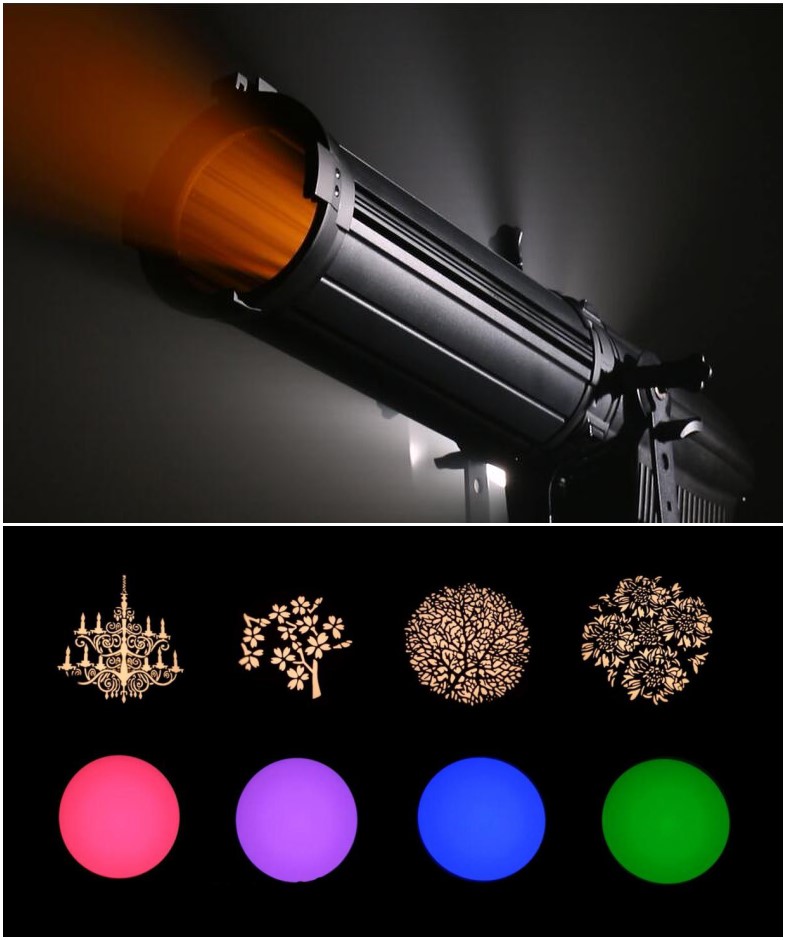 led profile spotlight Spotlight de perfil de LED de estudio