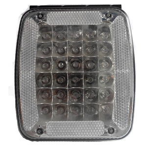 universal iron plated back position signal function led fog lamp