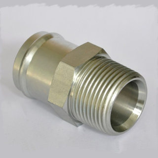 Conector macho moldeado 4404 manguera Barb / adaptador de hilo de rosca macho