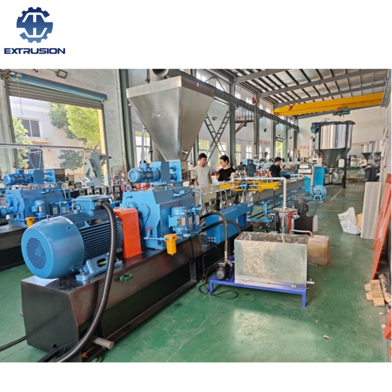 供应南京海思TSE-95B双螺杆色母挤出机