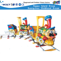 Parc d'attractions 16 Seaters Train de piste pour les enfants jouent (A-12401)