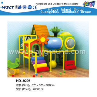 广州高质量室内淘气城堡室内塑料操场(HD-9205)
