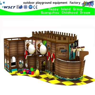 Kleines Indoor-Piratenschiff Abenteuerspielplatz für Kinder (H15-6006)