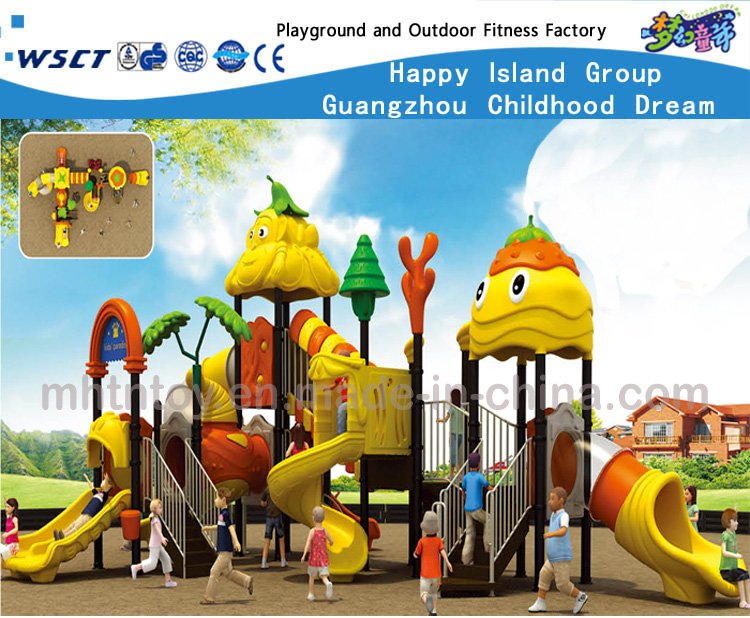 Equipo de patio de juegos de casa de árbol de niños de escuela al aire libre en venta (HF-15302)