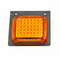 24v 25 LED ajustan la luz llevada de la vuelta de la parada del freno con plateado de metal para el alimentador del carro