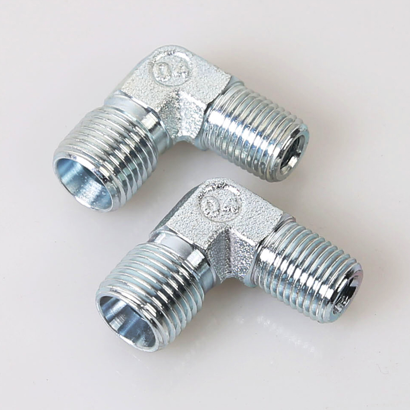1BT9 90 ° BSP MACHO 60 ° SEAT / BSPT MACHO unión hecha en China conector hidráulico