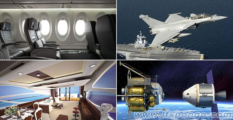 Melamine-foam-for-Aerospace product from lfsponge La melamina-espuma-para-Aerospace producto de lfsponge