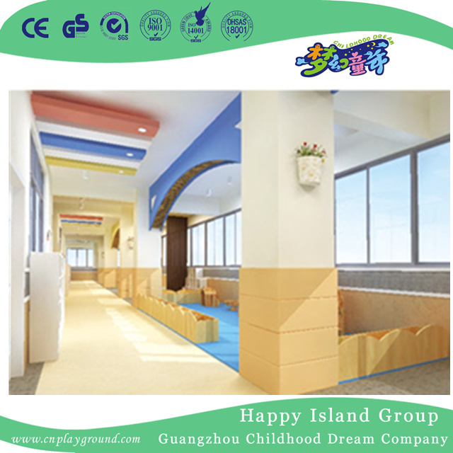 Solución completa de jardín de infantes para la decoración de la sala de funciones del pasillo y de la escalera (HG-16)