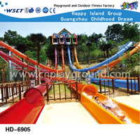 Wasserparks große Kunststoff-Slide-Ausrüstung für Kinder und Erwachsene (A-06905)