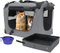 FREE SAMPLE Large Cat Carrier Soft-Sided Portable Pet Crate for Car Traveling with Collapsible Litter Box and Bowl Pet Cage