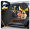 Dog Car Seat Cover for Back Seat Hard Bottom Car Seat Cover for Dogs with Door Protectors for Traveling and Camping