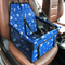 Skybox Dog Pet Elevated Car Seat Carrier Dog Travel Bag Collapsible Pet Booster Car Seat Carrier With Safety Leash and Zipper