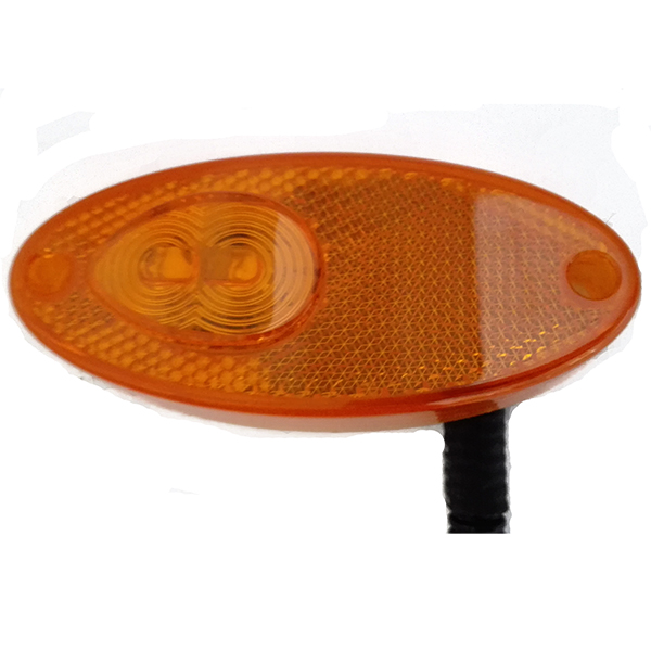 2SMD oval trailer led side marker lamp