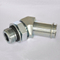 Codo con punta de 45 ° con punta 4603 SAE 090392 Adaptador de junta con punta de manguera / hilo recto para Reino Unido