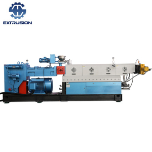 南京海思TSC异向旋转双螺杆造粒机