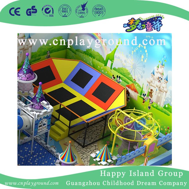 Increíble nuevo diseño Indoor Ocean Playground Naughty Castle para niños (HD-16SH02)
