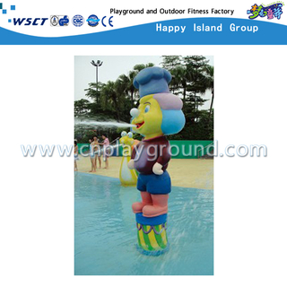 Jeu aquatique de jeu de dessin animé de l'eau pour le terrain de jeu de parc aquatique (HD-7104)