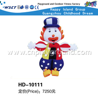 可膨胀的小丑玩偶为Amsement公园装饰（HD-10111）