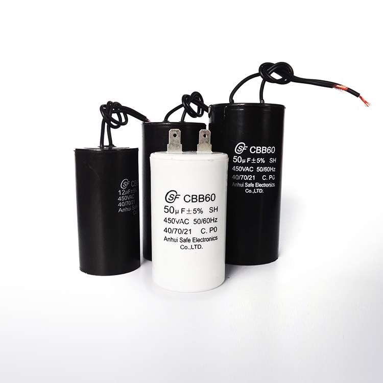 CBB60 capacitor 450VAC 50uf,ac motor capacitor safe