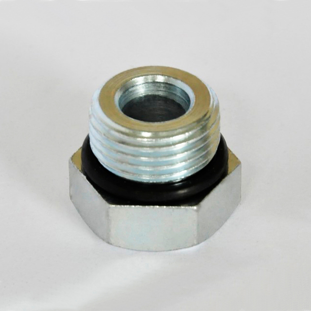 6408 Cabeza hexagonal / junta tórica de hilo recto SAE 090109A Cabeza hexagonal conectores sae