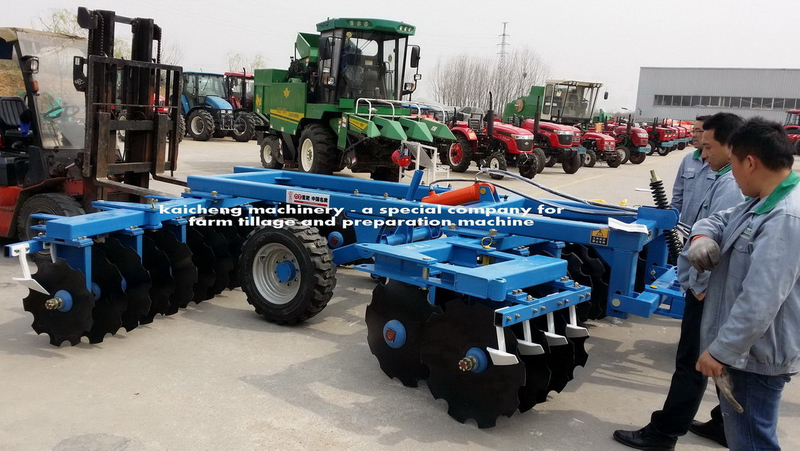 Heavy Duty Foldable Disc Gang Hydraulic Offset Disc Harrow