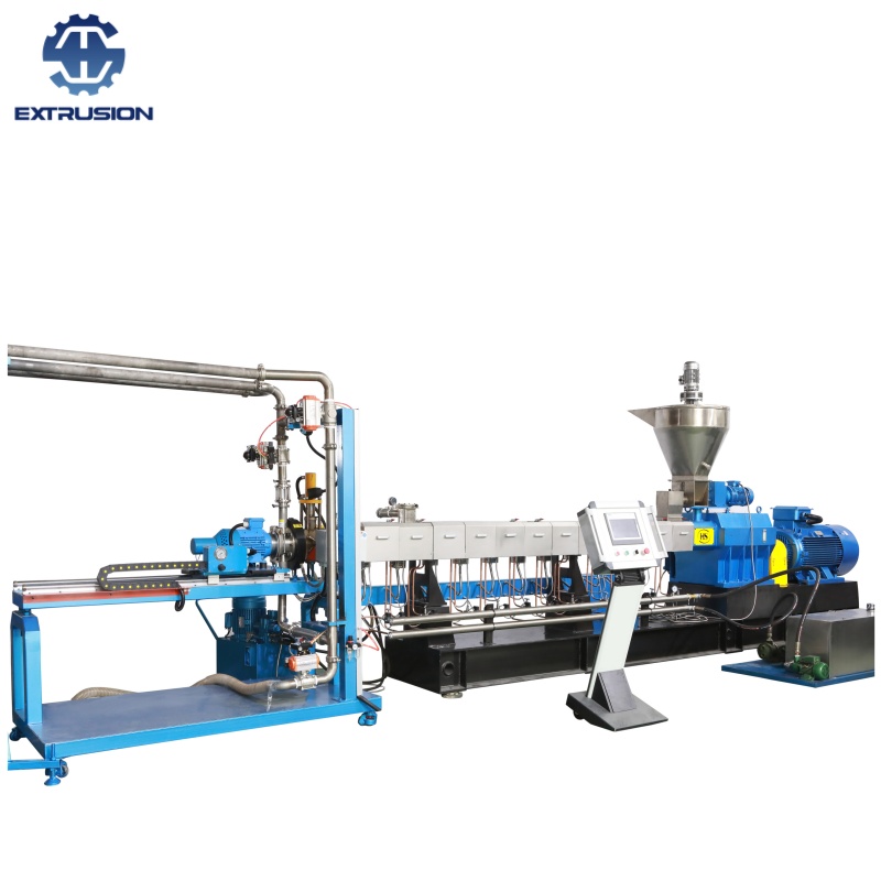 南京海思TSE-65B 雙螺桿TPR水下切造粒機(jī)組