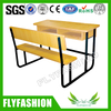 modern high quality furniture school desk and chair(SF-46D)
