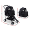 Luxury Foldable Pet Stroller with Large Wheels for Outdoor Use and Travel Carrying Dog or Other Pets on Sale