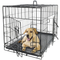 48'' Foldable Collapsible Metal Large XXL Dog Cage Metal Kennels, Stackable Dog Cages for Large Dog, Wholesale Dog Crate Cage