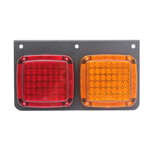 semi trailer waterproof rear position square combination led tail light