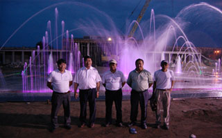 Darkhan dry music fountain 