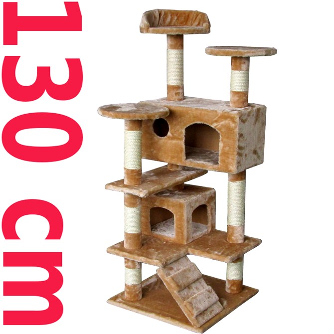 130cm Cat Condo Furniture Colorful Cat Tree