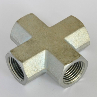 ZT BSPT FEMALE CROSS para accesorios hidráulicos