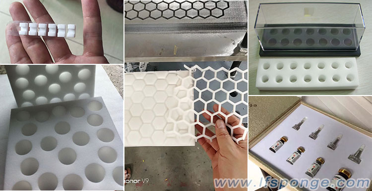 Melamine-foam-for-packaging-industry-application Mélamine-mousse pour emballage-industrie application