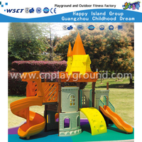 Kleine Outdoor Kinder Schloss verzinktem Stahl Spielplatz zum Verkauf (HD-2202)