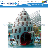 Water Field Snail Game Kids Slide para Parque acuático Playground (HD-7106)