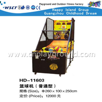 Máquina de juego de baloncesto Arcade operada con monedas loca (HD-11603)