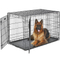 48'' Foldable Collapsible Metal Large XXL Dog Cage Metal Kennels, Stackable Dog Cages for Large Dog, Wholesale Dog Crate Cage