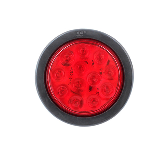 12 LEDs 4” Round Stop Turn Tail Light