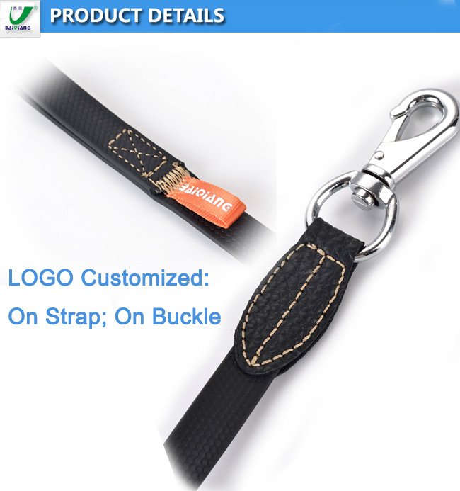 logo can be customzied on strap and metal buckle