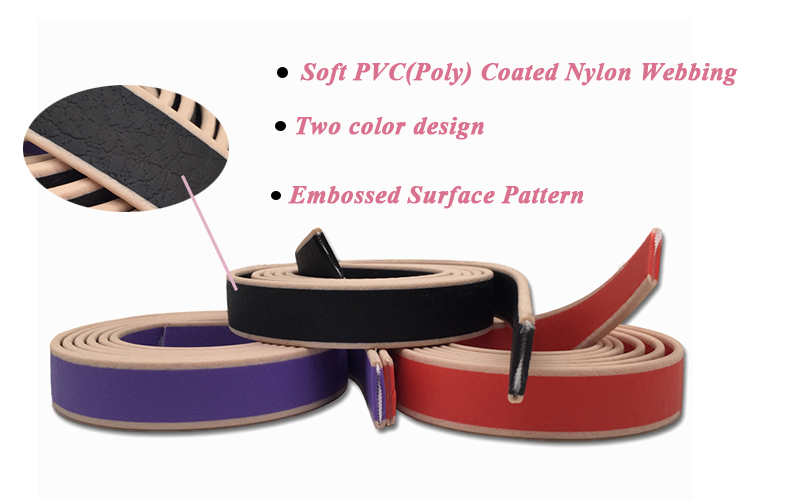 poly coated nylon webbing