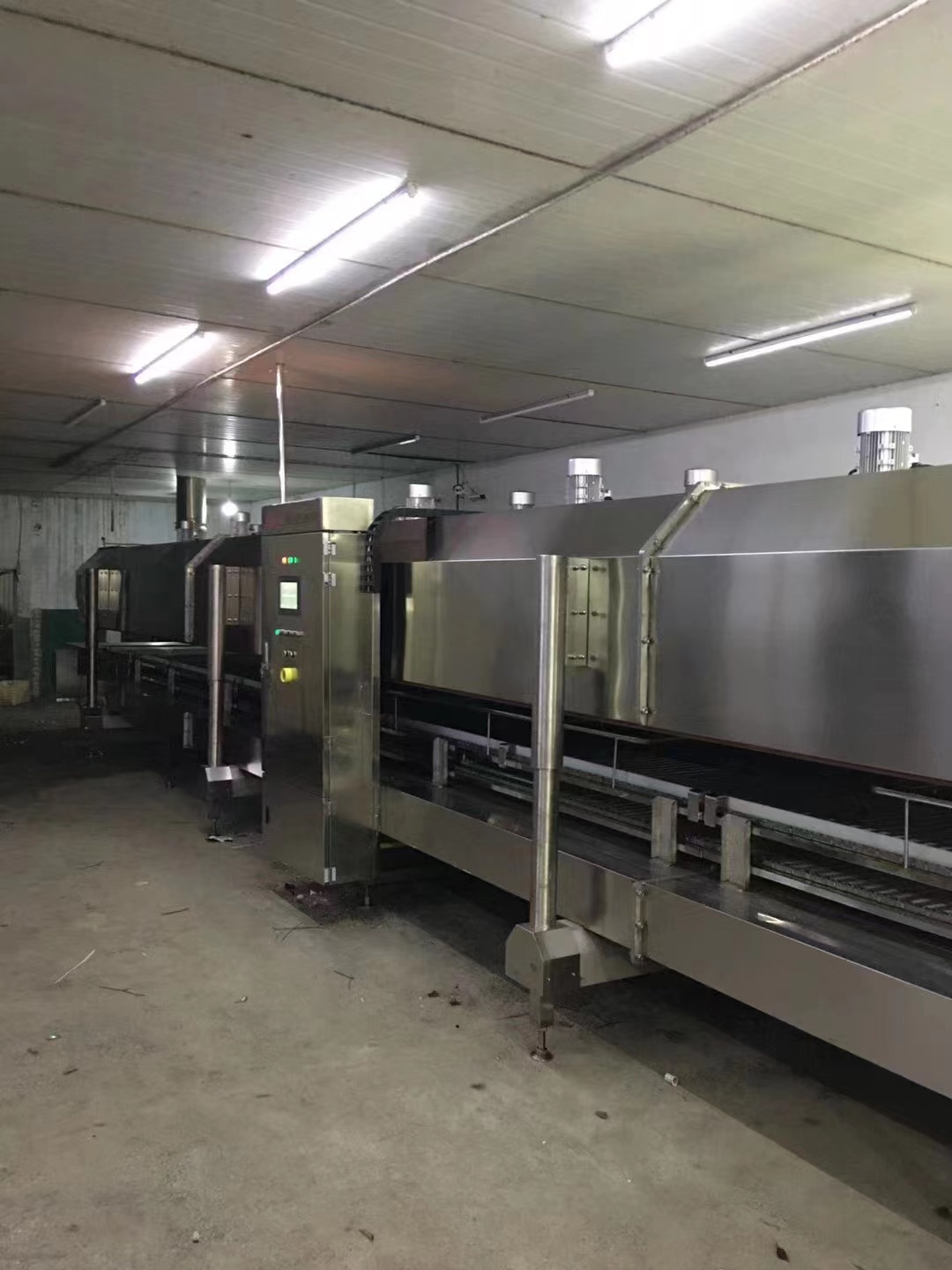 liquid nitrogen tunnel freezer 液氮隧道冷凍機