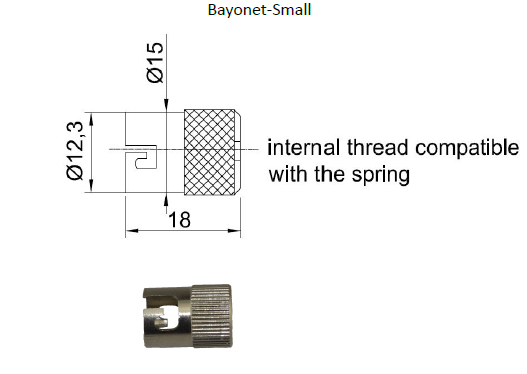 bayonet small bayoneta pequeña