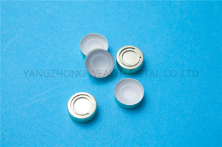20mm Aluminum tear off cap with aluminum liner