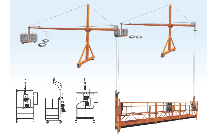 吊篮结构图