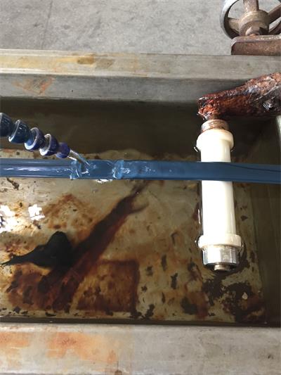 百强橡塑-TPU包胶织带, PVC包胶织带, 包人字纹织带-产品水冷却，冷却效果越好，产品表面越好