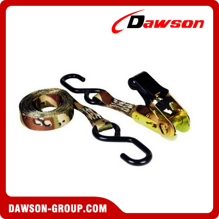 軍事-迷彩-ウェビング-ラチェット-タイダウン-貨物-固縛-ストラップ-中国